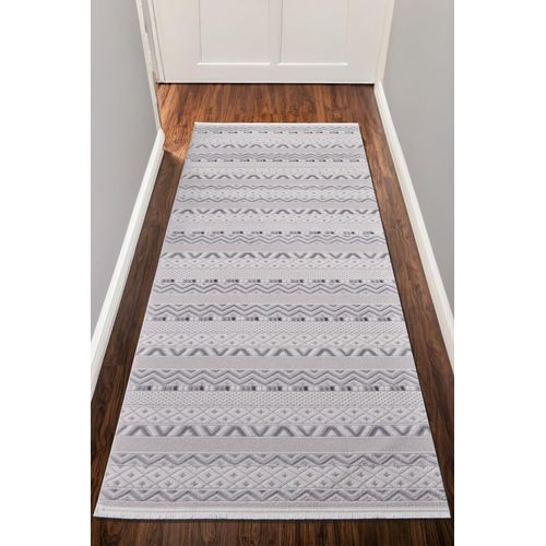 Conceptum Hypnose, Nora 7335, Flurteppich, Grau, 200 x 450 cm