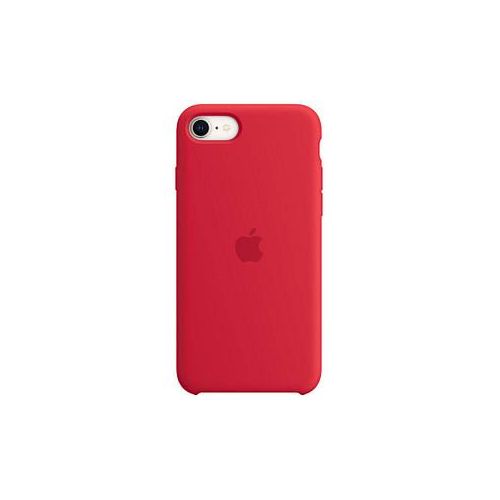 Apple Silikon Case Handy-Cover für Apple iPhone 7, iPhone 8, iPhone SE 2. Gen (2020), iPhone SE 3. Gen (2022) rot