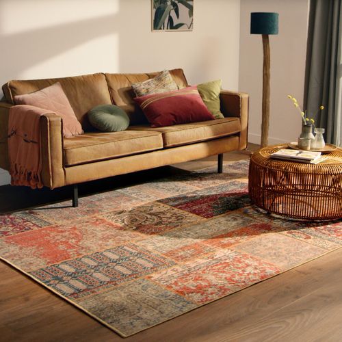 Teppich Patchwork - Moods Rot No.16 - 115x170 cm - Klassik, Orientalisch - Wohnzimmer, Esszimmer, Schlafzimmer - FRAAI | Home & Living