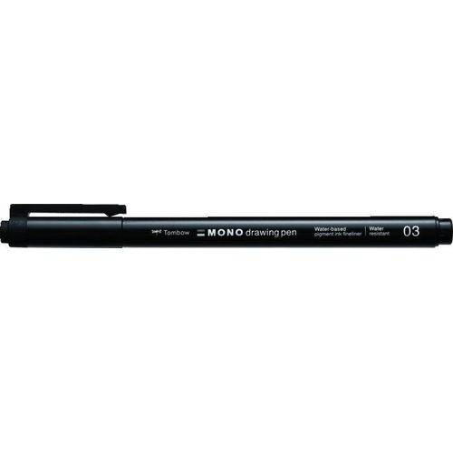 Mono-Zeichenstift schwarz 03 0.35mm (4Stk)