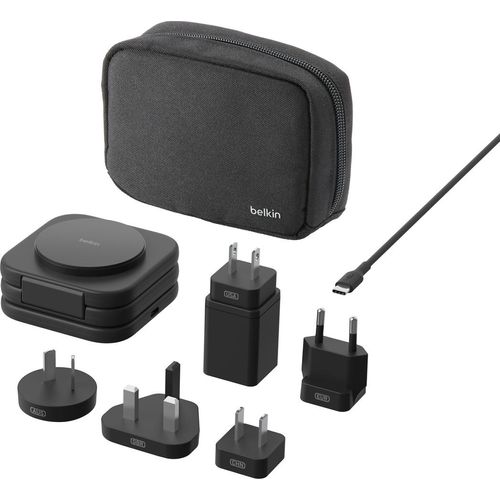 Belkin Boostcharge Pro 3 In 1 Travel Qi2 15w Drahtloses Ladegerät One Size