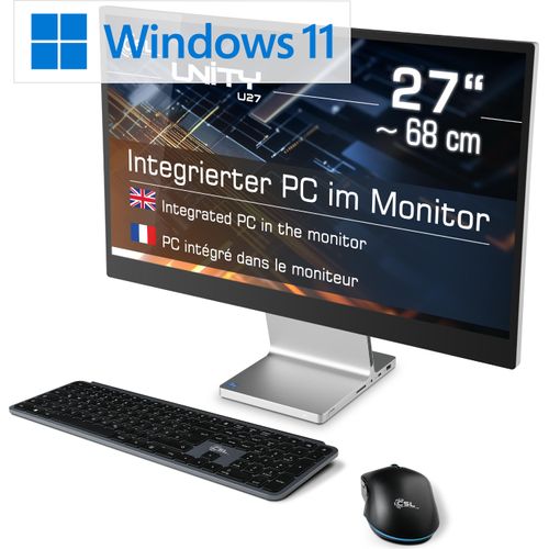 All-in-One-PC CSL Unity U27 / 500 GB / 96 GB RAM / Win 11 Home
