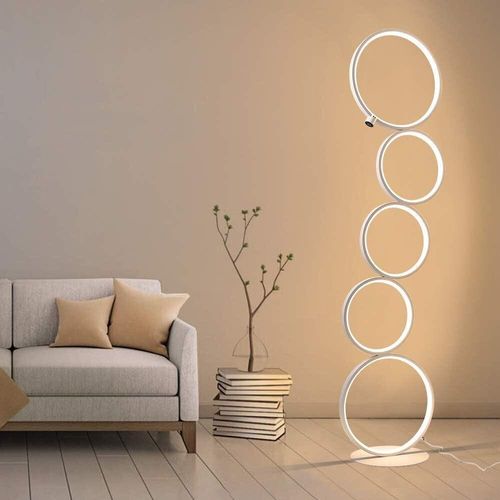 ZMH LED Dimmbar Stehlampe Modern Standleuchte 32W Touch Switch Stehleuchte