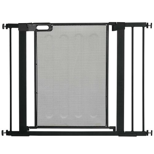 Hunde Türschutzgitter, Treppengitter, 75-103 cm Hundegitter ohne Bohren
