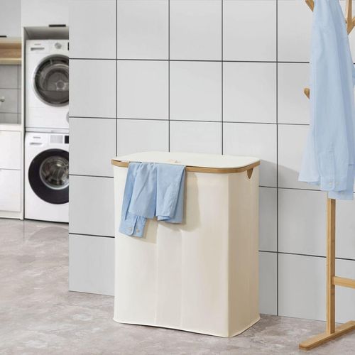 Wäschekorb Rusko 140L Beige