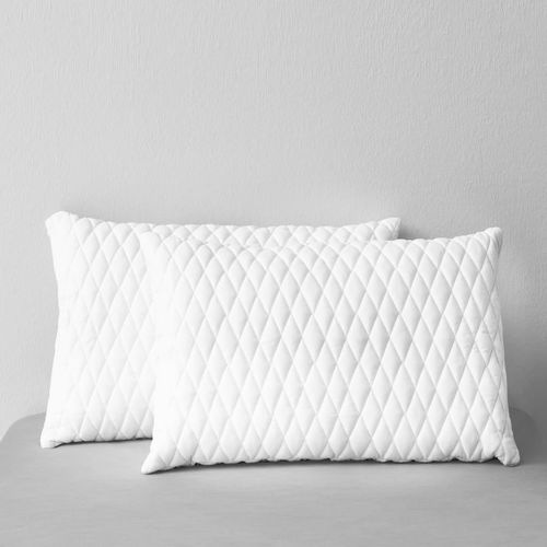 Kissen 2 Stk. 80×40×14 Cm Memory-Schaum | Größe: 60 x 40 cm