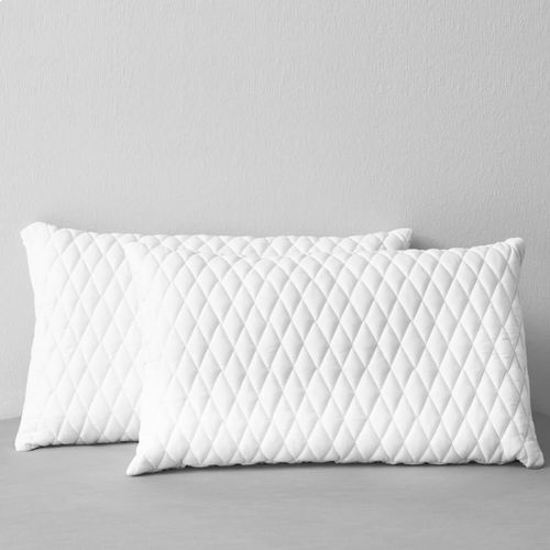 Kissen 2 Stk. 80×40×14 Cm Memory-Schaum | Größe: 80 x 40 cm