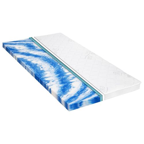 Matratzenauflage Gelschaum 7 Cm | Größe: 100 x 200 cm