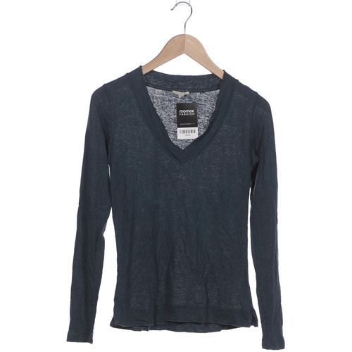 Grüne Erde Damen Langarmshirt, türkis, Gr. 34