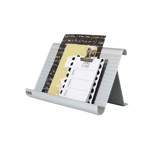 PAIDI Buchstütze Zubehör Schoolworld ¦ silber ¦ Aluminium ¦ Maße (cm): B: 32 H: 18,5 T: 16.0