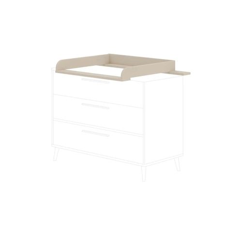 PAIDI Wickelaufsatz Eefje ¦ beige ¦ Maße (cm): B: 123,5 H: 12,5 T: 79.9