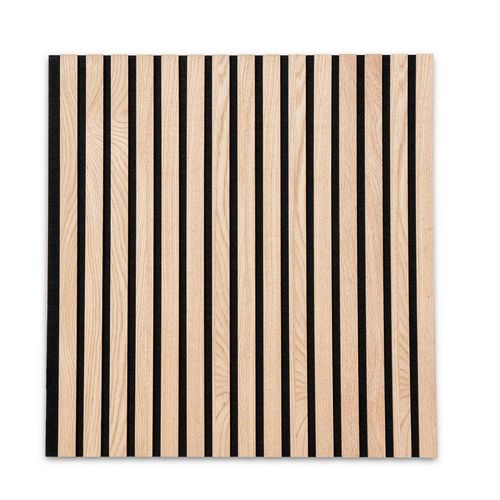 Xxxl Akustikpaneel , Braun , Holzwerkstoff , Holz , 60x60 cm , Montage ohne Bohren , Tapeten & Wandverkleidungen, Akustikpaneele