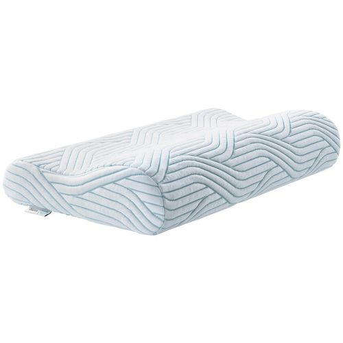 Tempur Nackenkissen , Weiß , Textil , Füllung: Viskoelastischer Kern,Viskoelastischer Kern , 61x31 cm , für Hausstauballergiker geeignet,