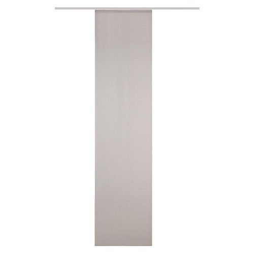 Xxxl Flächenvorhang Oxford , Natur , Textil , Uni , 60x245 cm , mit Beschwerungsstab , Wohntextilien, Gardinen & Vorhänge, Schiebegardinen