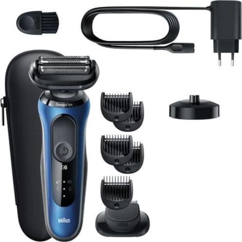 Braun Series 6 Rasierer Herren Elektrorasierer Barttrimmer EasyClick Aufsatz Schnellladefunktion Leistungsfähig