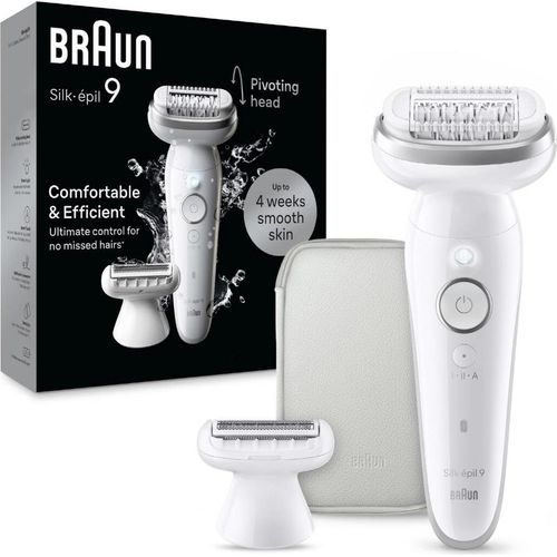 Braun Silk épil 9 Epilierer Damen Haarentferner langanhaltende Haarentfernung Effizient Beautypflege Kraftvoll