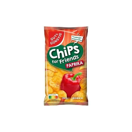 GUT&GÜNSTIG Paprika Chips 200,0 g