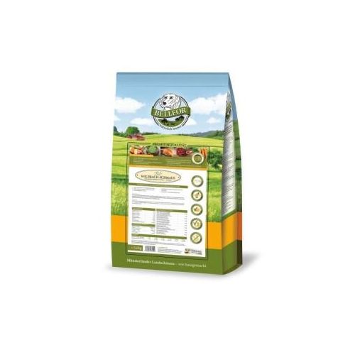 Bellfor Trockenfutter für Hunde mit Wildlachs und Bachforelle - Wildbach-Schmaus - 7,5 kg