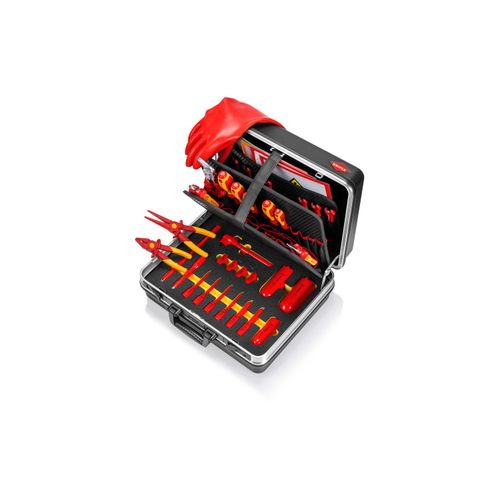 Knipex Werkzeugkoffer »Basic E-Mobilität, 34-teilig«, (34 St.)