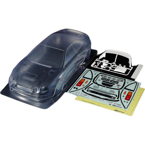 Tamiya Modellauto »Toyota Celica GT-Four ST205«, 1:10, Unlackiert