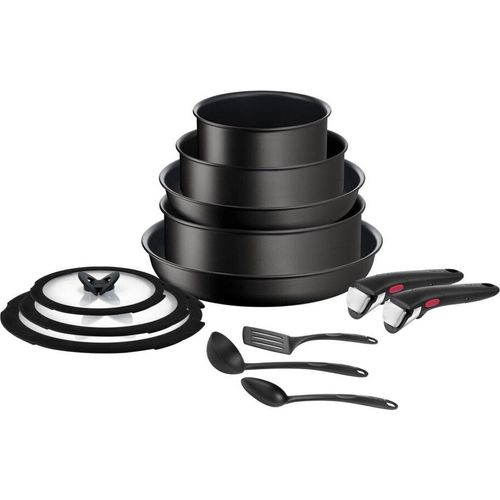 Tefal Ingenio Unlimited Geschirr- und Küchenhelfer-Set 13-tlg. Schwarz L7639543