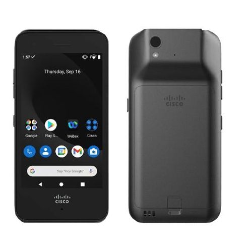 Cisco 840 Smartphone Android 10 Nero 4" Display 3GB RAM 32GB Speicherplatz Resistente
