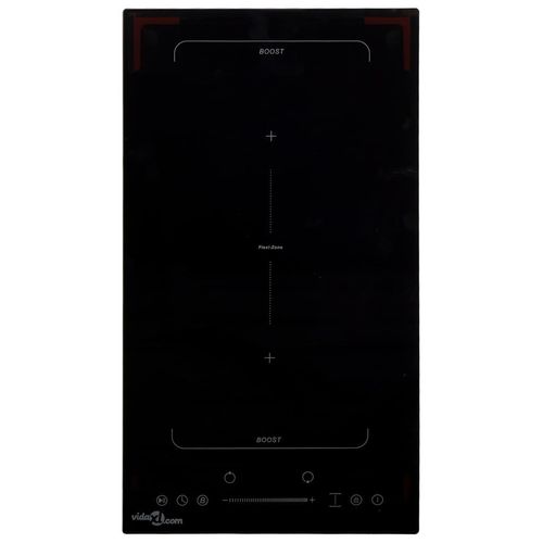 Induktionskochfeld Mit 2 Platten Touch Control Glas | Größe: 28,8 cm flexible Zone | Leistung: 3500 w