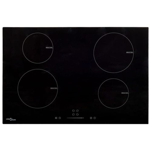 Induktionskochfeld Mit 2 Platten Touch Control Glas | Größe: 77 cm | Leistung: 7000 w
