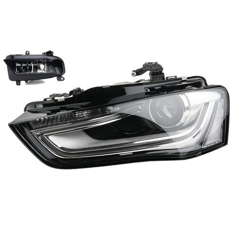 Johns, Scheinwerfer Front passend für Audi A4 8K 02/12- Xenon D3S L + Nebelscheinwerfer 8K0941043C 8K0941043 8K0941699 8K0941699B