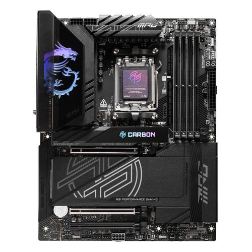 MSI MPG X870E CARBON WIFI Motherboard AMD X870E Sockel AM5 ATX