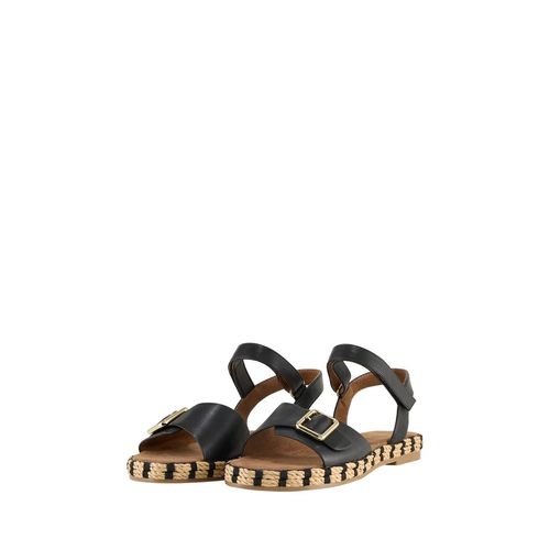 TOM TAILOR Damen Sandalen mit weicher Sohle, schwarz, Uni, Gr. 40