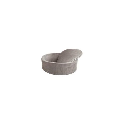 HOME DELUXE Bällebad TWIRL – Samt Grau