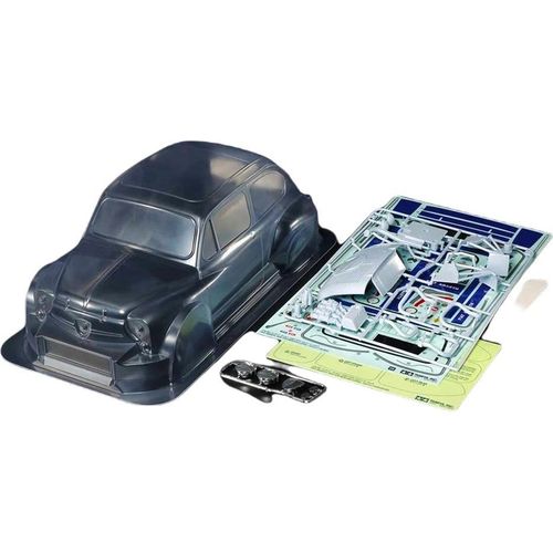 Tamiya Modellauto »Fiat Abarth 1000 TCR«, 1:10, Unlackiert