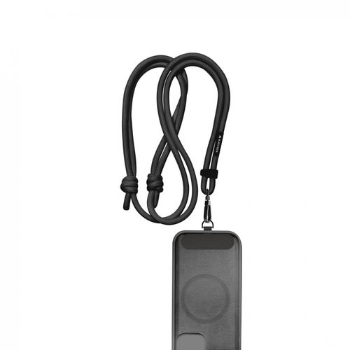 Hama 221549 Black Rock Smartphone Lanyard Schwarz