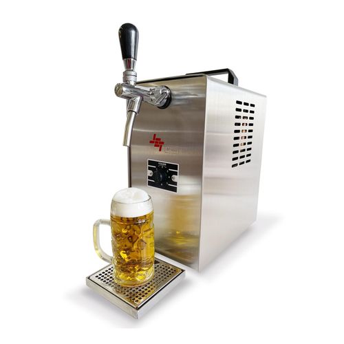 Zapfanlage JET 30 Bierkoffer, Bierzapfanlage, Durchlaufkühler 1-leitig Trockenkühler, bis zu 35 Liter/h