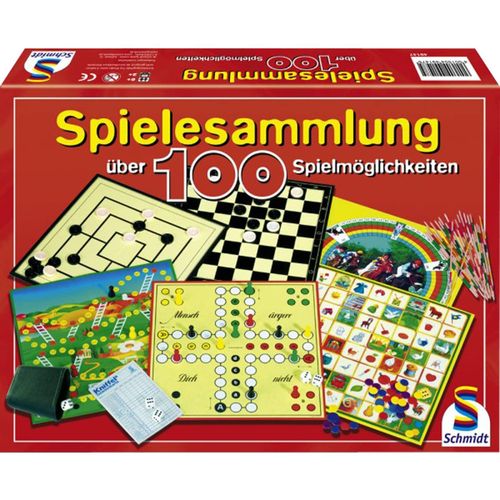 Schmidt Spiele Brettspiel Spielesammlung: 100 Spielmöglichkeiten