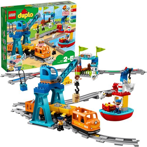 LEGO Konstruktionsspielzeug DUPLO Güterzug