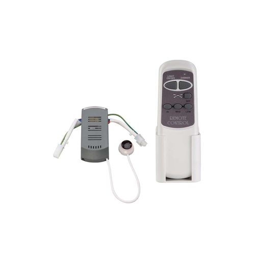 Moderne Fernbedienung mit Halterung und Empfänger