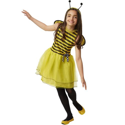 tectake® Kinderkostüm Kleine Biene Caroline