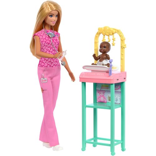 Barbie Puppe Barbie Kinderärztin-Puppe