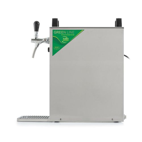 Zapfanlage, Bierzapfanlage K 40 1-leitig Bier Durchlaufkühler, Trockenkühler, 50 Liter/h, Green Line