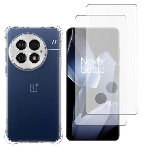 Hülle OnePlus 13 und schutzfolie - TPU - Transparent