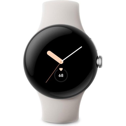 Google Pixel Watch LTE polished silver/chalk