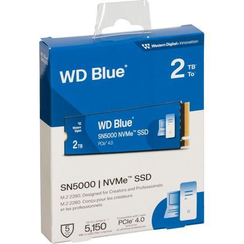 Western Digital Blue SSD 2TB M.2 2280 PCI 4.0 WDS200T4B0E