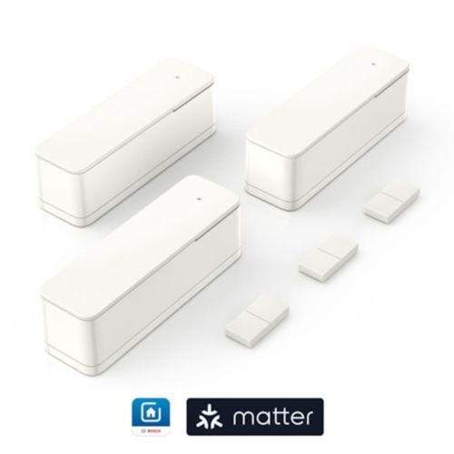 Bosch Smart Home Tür-Fenster- kontakt II [+M], 3 Stück, weiß