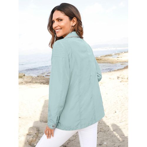 Parka INSPIRATIONEN, Damen, Gr. 36, grün (jadegrün), 100% Polyester, unifarben, Jacken
