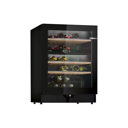 BOSCH Weinkühlschrank »KWK16ABGB Rechts/Wechselbar«, für 44 St. Standardflaschen á 075l, Holzart: Eiche (China)