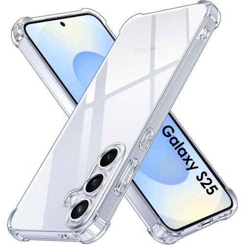 Hülle Galaxy S25 - Kunststoff - Weiß