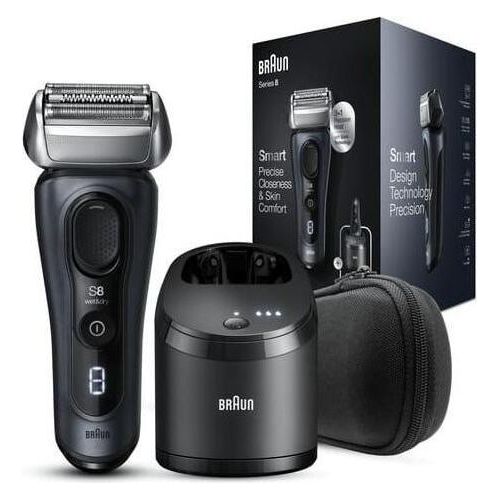 Braun Series 8 - 8453cc, Rasierer ,blaugrau/silber