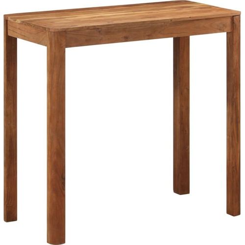 Bartisch Massivholz Akazie Honigfarbenes Finish 110x55x106 cm